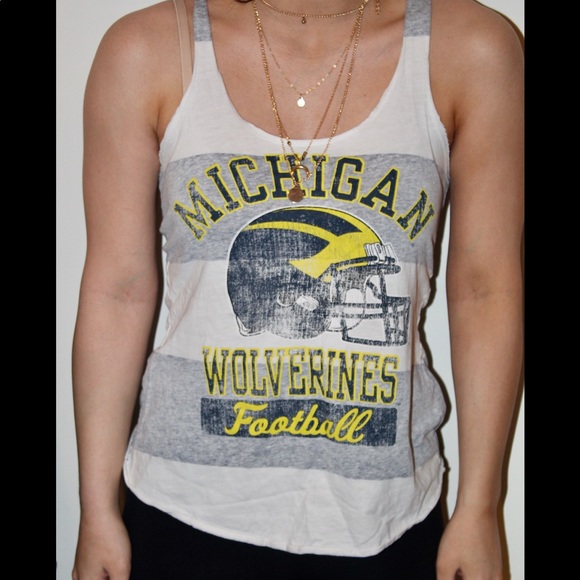 Tops - Tailgate Michigan Tank Top
